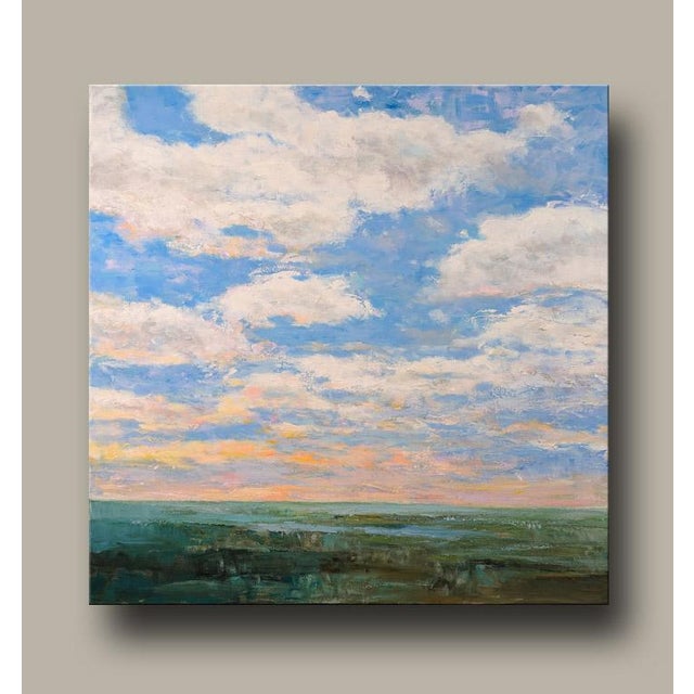 2020s Mid Sized Scenery Landscape Art on Canvas For Sale - Image 5 of 5
