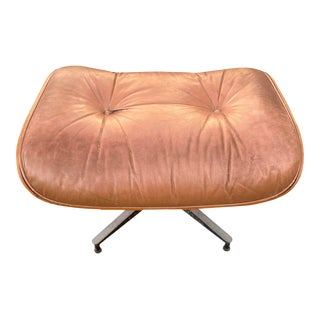 1970s Signed Vintage Herman Miller Eames Ottoman. For Sale