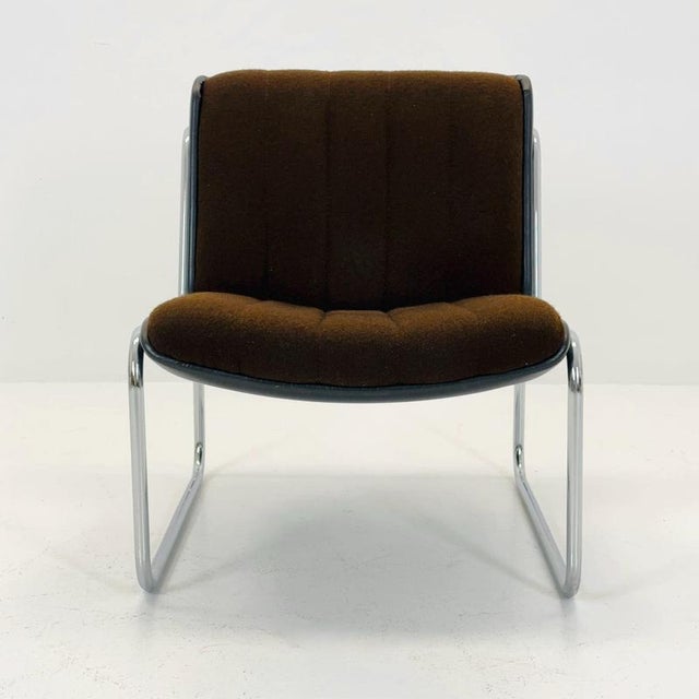 Mid-Century Modern Sling Lounge Chair by Peter Hoyte for Habitat, Italy, 1980s For Sale - Image 5 of 18