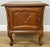 Vintage French Louis Style Oak Bedside Tables, Set of 2 For Sale - Image 5 of 12