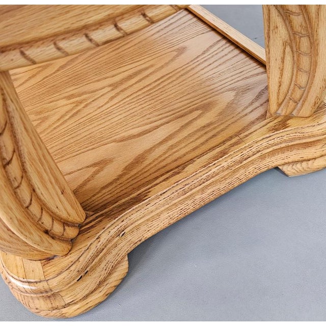 French Oak Coffee Table, 1970s For Sale - Image 17 of 18