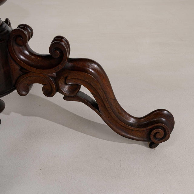 Victorian Tilt-Top Table with Hidden Compartment on Casters, Antique, United Kingdom, 19th Century For Sale - Image 14 of 18