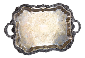 Antique Serving Tray, 1880