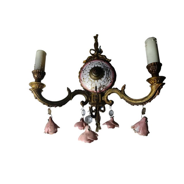 Vintage Wall Light, 1950s, in Very Good conditions. Designed 1950 to 1959 I have official proof of authenticity such as...