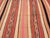 Vintage Moroccan Berber Striped Wool Kilim Rug, 5'4" x 11'6" For Sale - Image 11 of 12