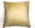 Transitional Gold and Silver Designer Pillow For Sale - Image 3 of 4