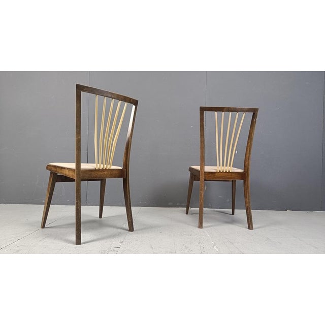 Mid-Century Italian Dining Chairs, 1950s, Set of 6 For Sale - Image 9 of 16