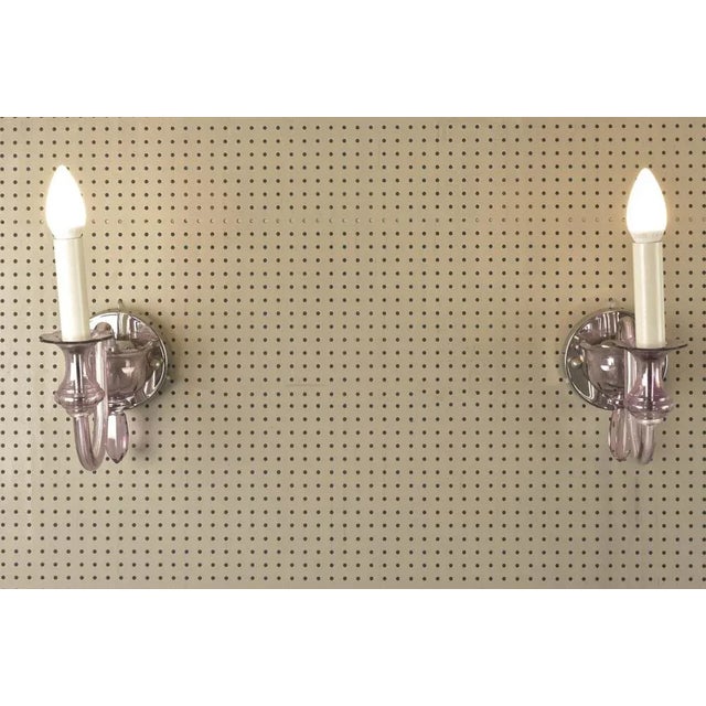 Metal Glass Wall Lamps in Factory Design from Palwa, Germany, 1960s, Set of 2 For Sale - Image 7 of 11