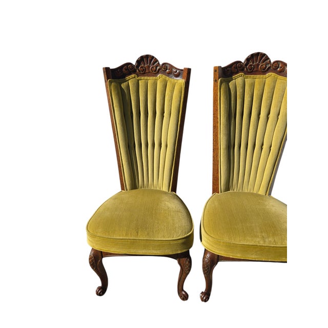 Wood 1970s 2 Enkeboll La Condesa Oak High Back Spindle Side Chairs Spanish Mediterranean For Sale - Image 7 of 18
