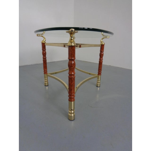 Hollywood Regency Glass Tables, Italy, 1970s, Set of 2 For Sale - Image 16 of 18