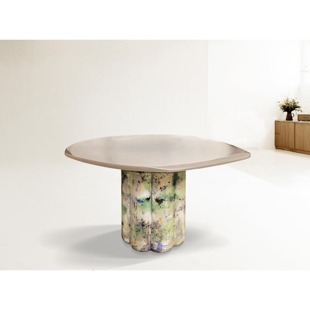 Contemporary Ceres Dining Table by Creators of Objects For Sale - Image 3 of 4