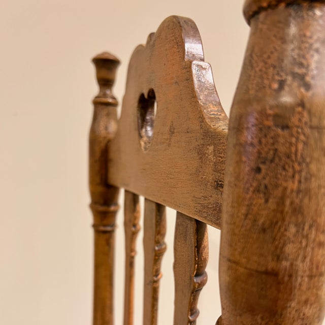 John Saladino Connecticut Valley Side Chair 18th Century For Sale - Image 4 of 5