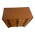 Antique Yawman & Erbe 18-Drawer Library Card Catalog Cabinet, Circa 1910s For Sale - Image 9 of 10