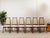 Mid-Century Modern Restored Vintage Mid Century Dining Chairs Set of Six. For Sale - Image 3 of 7