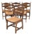 Chairs by Guillerme and Chambron, 1950s, Set of 6 For Sale