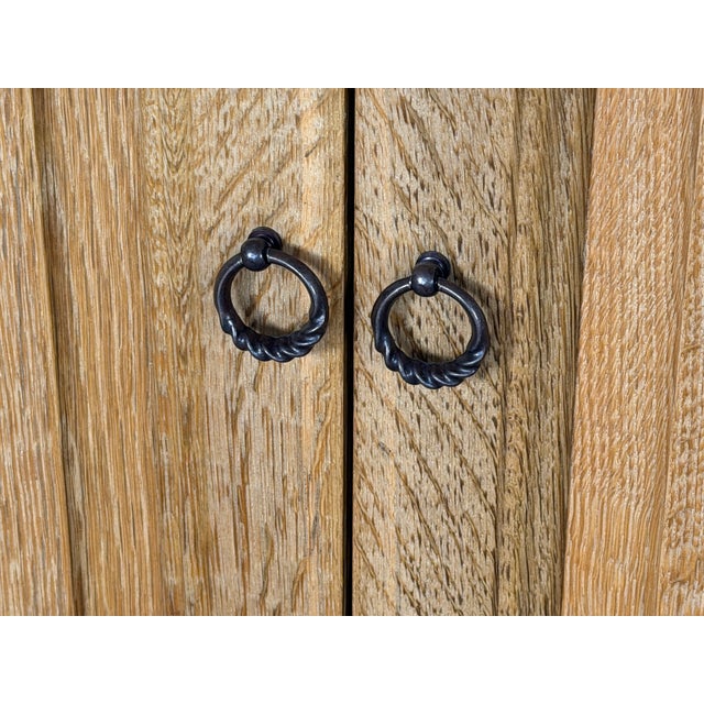 Mid 20th Century Mid-Century Danish Oak Cabinets by Henning Kjaernulf, 1960s, Set of 2 For Sale - Image 5 of 8
