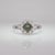 Gia Certified Alexandrite Ring With Natural Diamond Accents: Solid 14k Dual Gold, Size 6.75 For Sale - Image 4 of 10