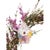 Field of Flowers Spring Summer Door Wreath 18" Crochet Feather Bird House Wall Field of Flowers Wreath Crochet Lace Bird...