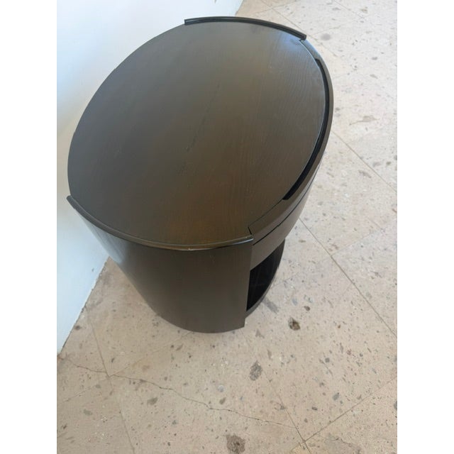 Baker Furniture Elliptical Side Table For Sale In Los Angeles - Image 6 of 12