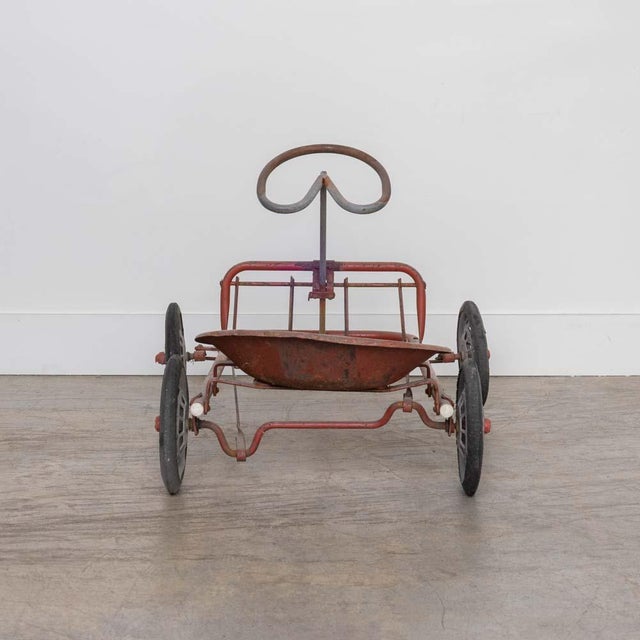 1960s Start Kart Pedal Go-Kart For Sale - Image 4 of 14