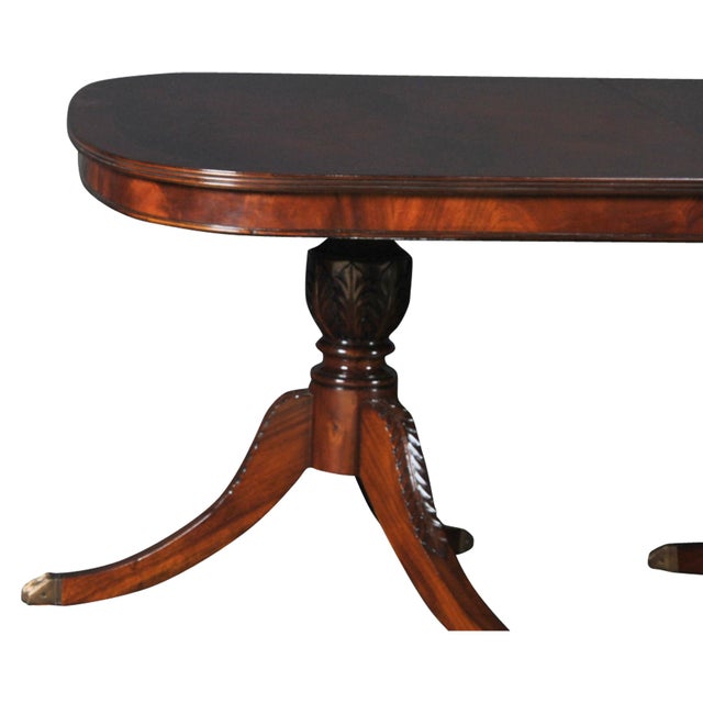 Traditional Large Dining Table For Sale - Image 4 of 7