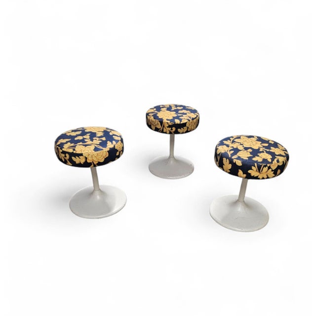 Stools from Lusch, 1970s, Set of 3 For Sale - Image 7 of 13