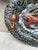 19th Century Majolica Palissy Fishs Wall Platter For Sale In Austin - Image 6 of 10