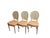 Vintage French Louis XVI Style Oval Cane Back Dining Chairs, Set of 6, C. 1970s For Sale In Miami - Image 6 of 17