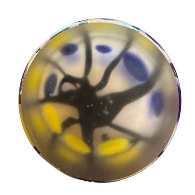Vintage Italian Murano Polka Dot Art Glass Vase, Mid-20th Century. For Sale - Image 9 of 9