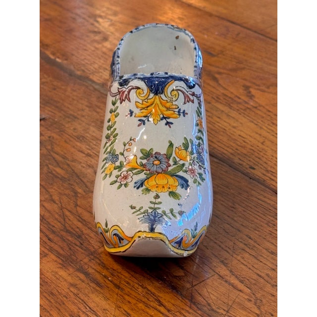 19th Century Delft Shoe For Sale - Image 6 of 6