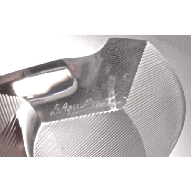 Abstract Lalique Crystal Dish For Sale In Atlanta - Image 6 of 6