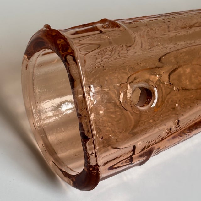 Circa 1930 Depression Glass "Woodpecker" Wall Pocket Vase For Sale - Image 10 of 16