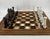 Chess Set in Industrial Studs with Chess Board, Germany, 1980s, Set of 33 For Sale - Image 11 of 15