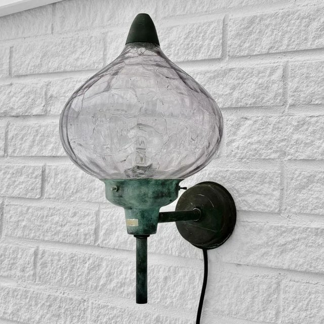 Mid-Century Scandinavian Outdoor Facade Lamp Westal Model 283, Sweden, 1970s For Sale - Image 13 of 13