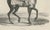 Gold Maxim Gauci, Sedbury Equestrian Horse & Rider Portrait, 1840, Lithograph For Sale - Image 8 of 10