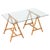 Mid-Century Trestle Desk in Bamboo and Rattan from Vivai del Sud, Italy, 1970s, Set of 2 For Sale - Image 15 of 15