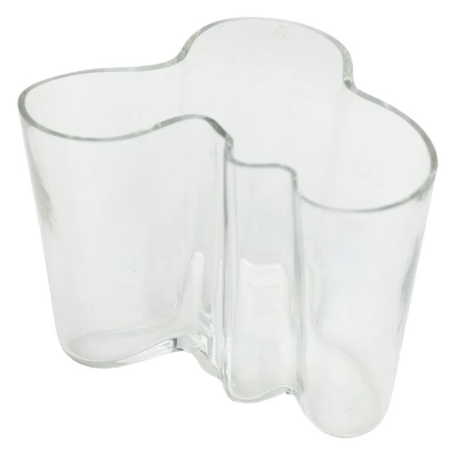 Glass Savoy Bowl by Alvar Aalto for Artek, 1960s For Sale