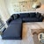 Minotti Minotti Two Piece Sectional With Ottoman For Sale - Image 4 of 14