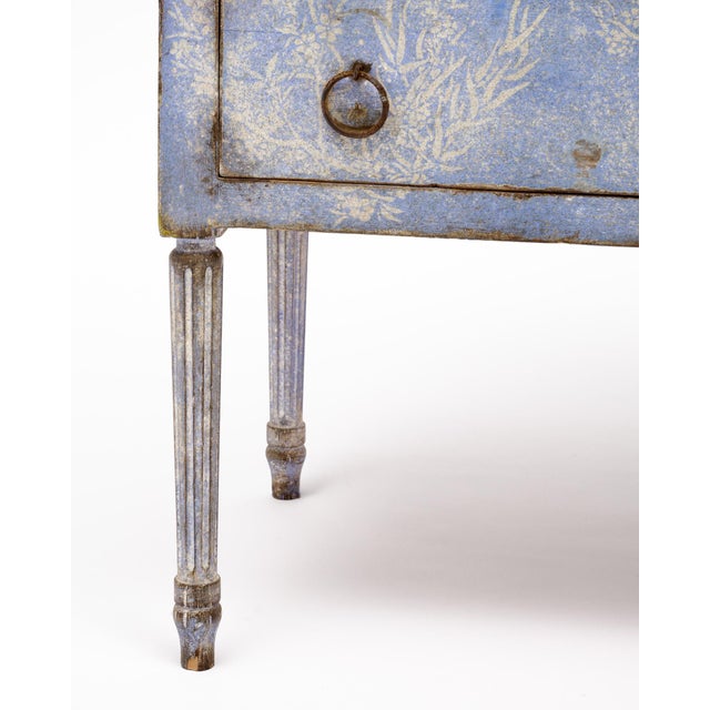 Italian Antique Painted Chest For Sale - Image 9 of 9