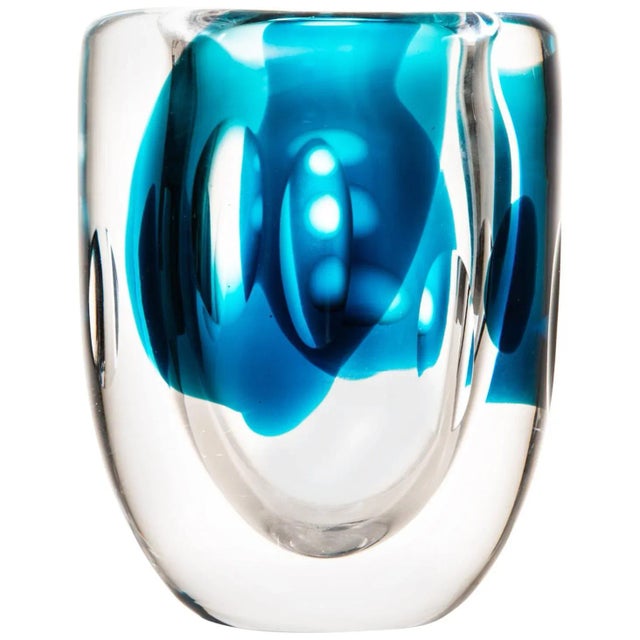 1960s Vase by Vicke Lindstrand doe Kosta, Sweden, 1960s For Sale - Image 5 of 5