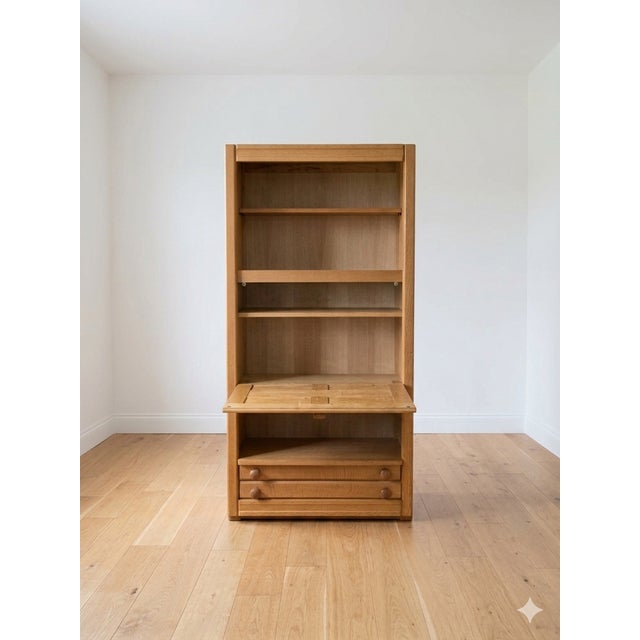 1960s Vintage Secretaire by Guillerme & Chambron for Votre Maison, 1960 For Sale - Image 5 of 13