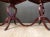 Set of Mersman Harp and Lyre Mahogany SideTables With Brass Feet and Drawers For Sale - Image 16 of 17