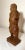 Antique 1800's Folk Art Hand Carved Wood Figural Man Sculpture Statue Figure For Sale - Image 4 of 9