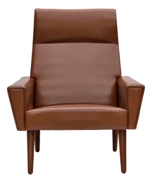 Danish Highback Armchair by Vejen Polstermøbelfabrik, 1970s