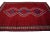 Tribal 1960s Vintage Shiraz Red Handmade Wool Rug With Tribal Pattern For Sale - Image 3 of 7