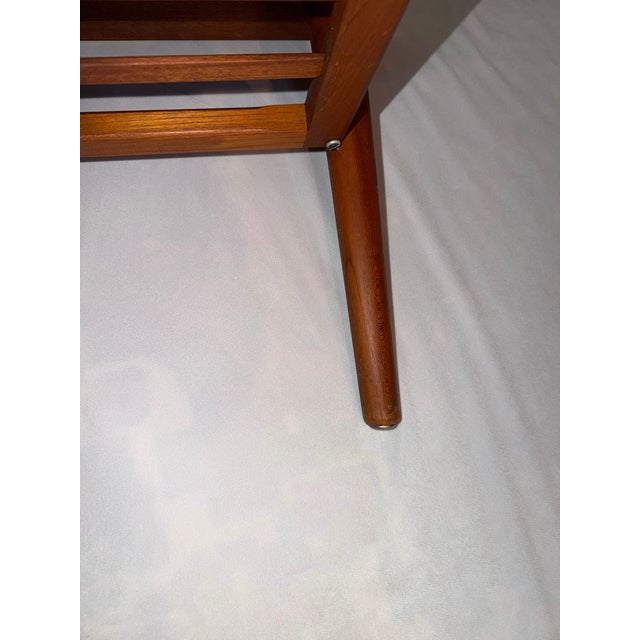 Authentic Mid-Century Modern Model 73 Teak Coffee / Side Table Designed by Holger Georg Jensen by Kubus Denmark 1960s For Sale - Image 12 of 12