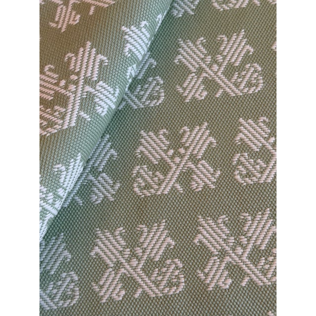 Tulip Outdoor Fabric Gastón Y Daniela 1 1/2 Yards The jacquard pattern of the Tulip fabric, a two-tone design, recalls the...