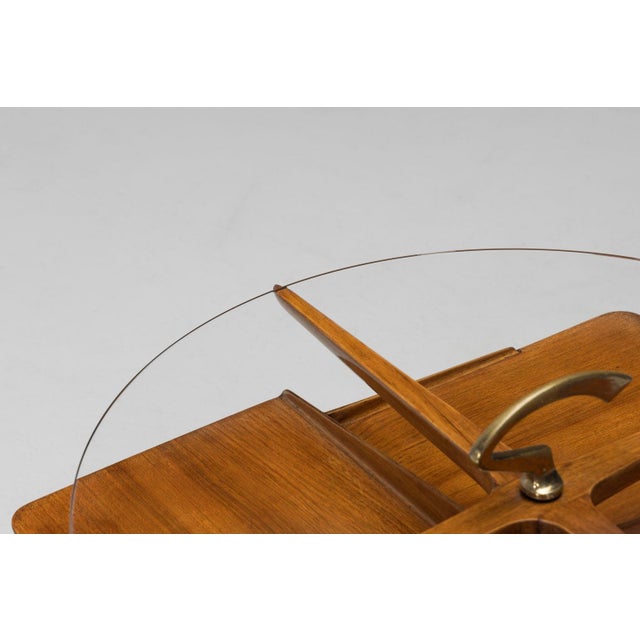 Revolving Side Table, Italy, 1950s For Sale - Image 15 of 18