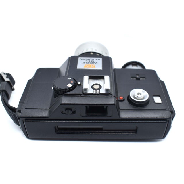 Vintage 1970s Minolta 110 Zoom SLR Film Camera For Sale - Image 4 of 9