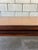 Brown Striking Danish Mid-Century Modern Rosewood Coffee Table With Etched Copper Top For Sale - Image 8 of 12